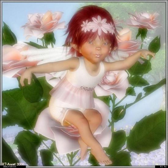 FAIRIE ET FLEUR ANGE