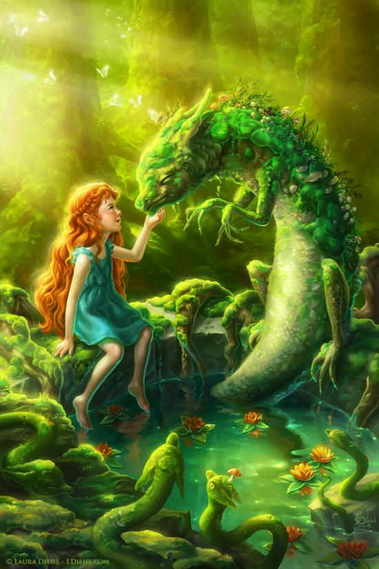 dragon  ange fairie